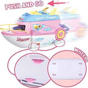 اسباب بازی عروسک ست کشتی تفریحی Cruise Ship Set -اسباب بازی عروسک دخترانه